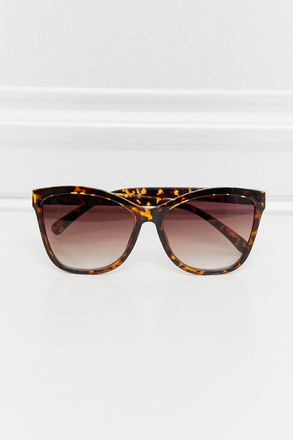 Full Rim Polycarbonate Sunglasses - Olive Ave