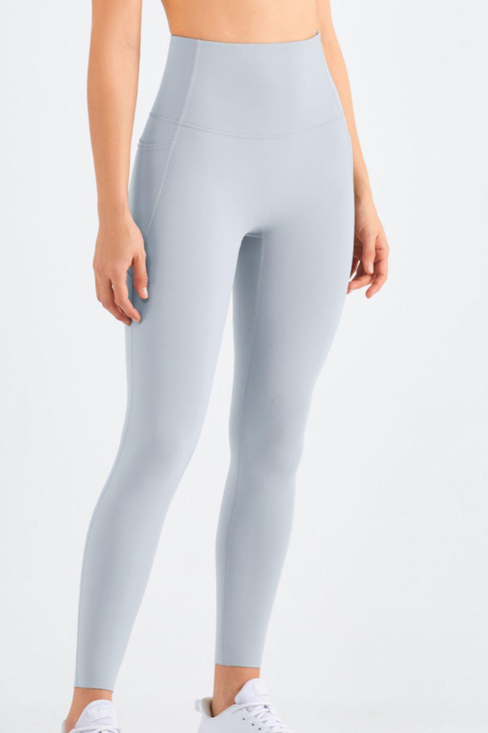 Highly Stretchy Pocket Yoga Leggings - Olive Ave