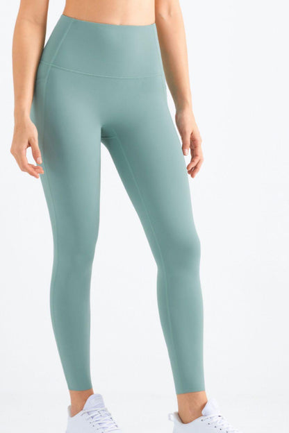 Highly Stretchy Pocket Yoga Leggings - Olive Ave