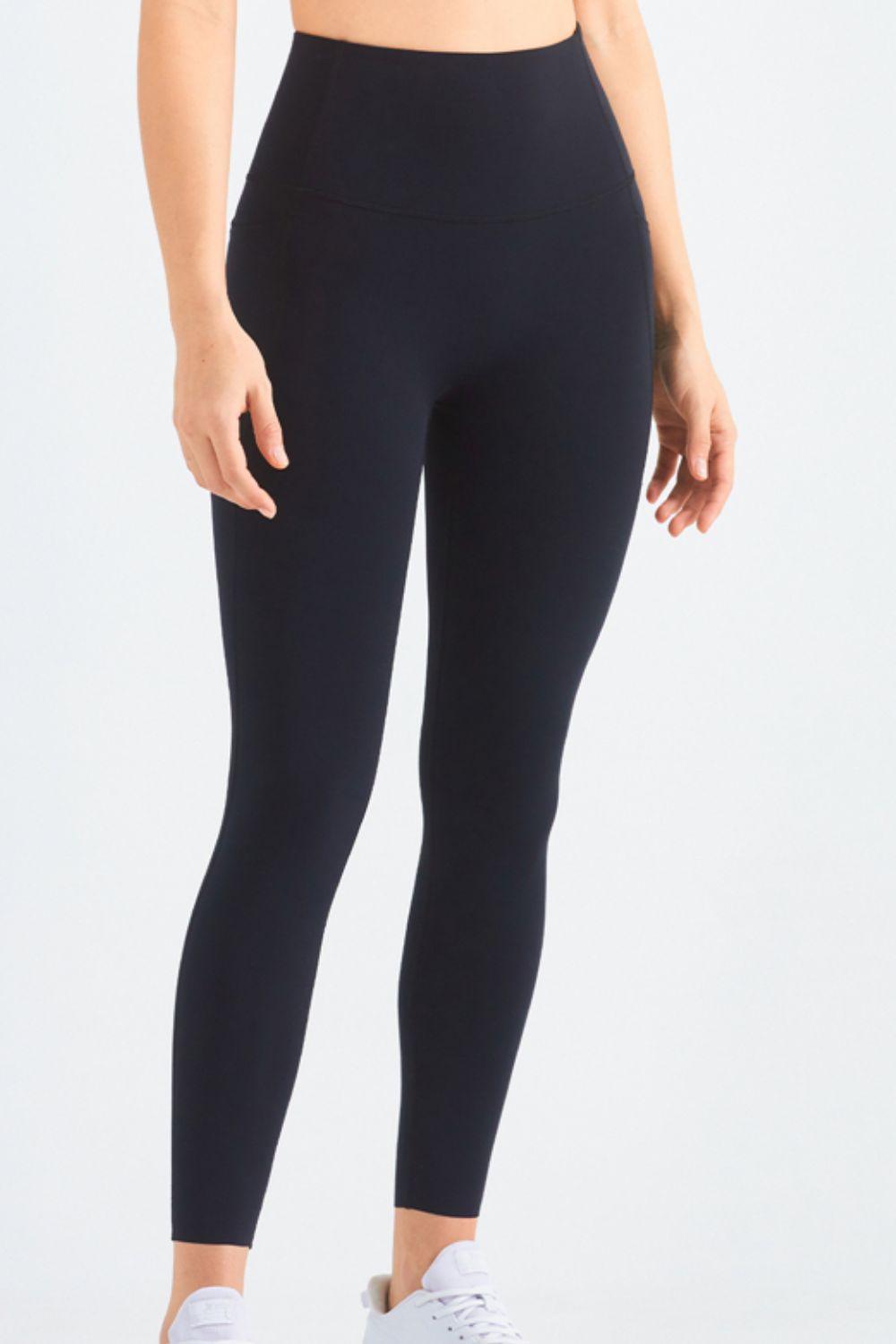 Highly Stretchy Pocket Yoga Leggings - Olive Ave