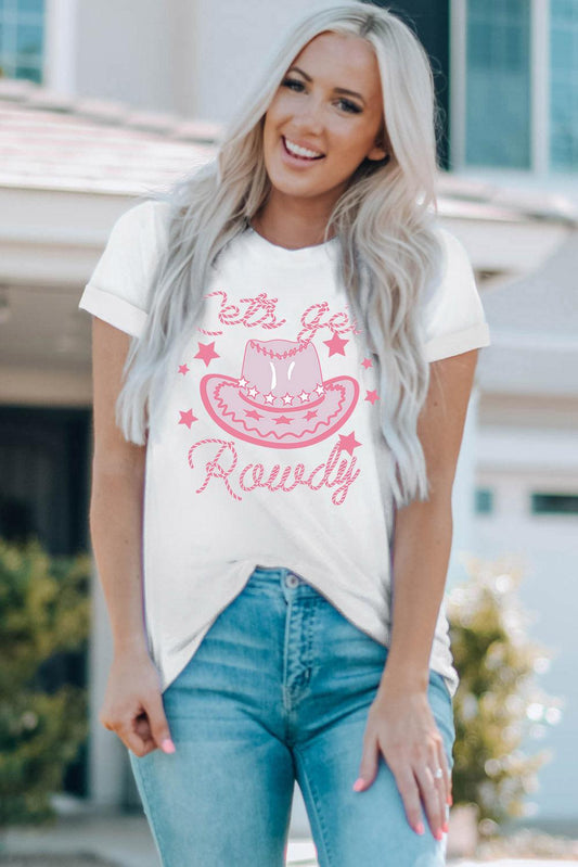 LET'S GET ROWDY Graphic Tee - Olive Ave