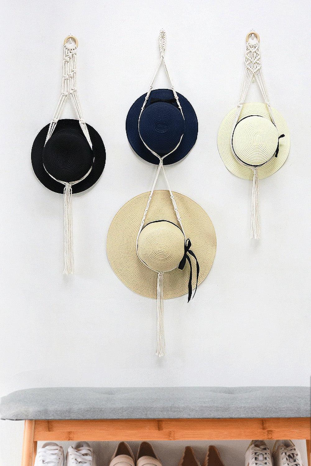 Macrame Hat Hanger - Olive Ave