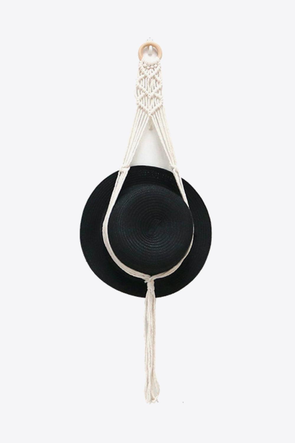 Macrame Hat Hanger - Olive Ave