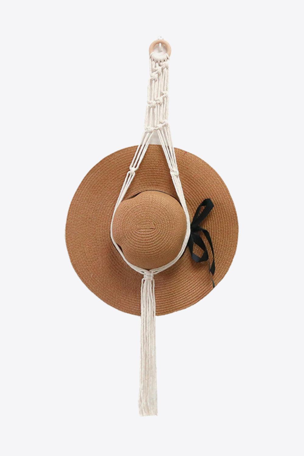 Macrame Hat Hanger - Olive Ave