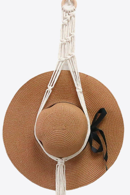 Macrame Hat Hanger - Olive Ave