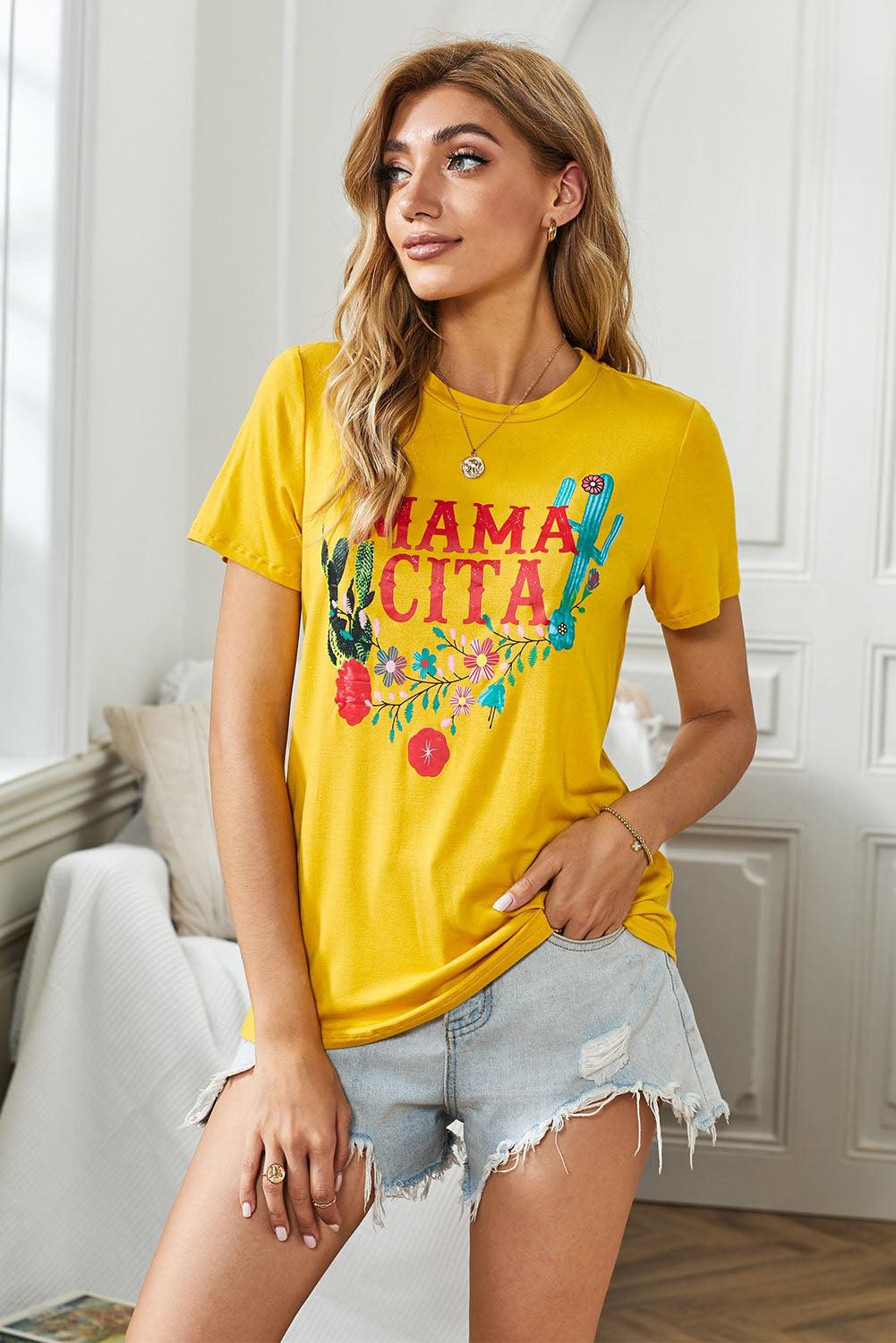 MAMACITA Graphic Tee - Olive Ave