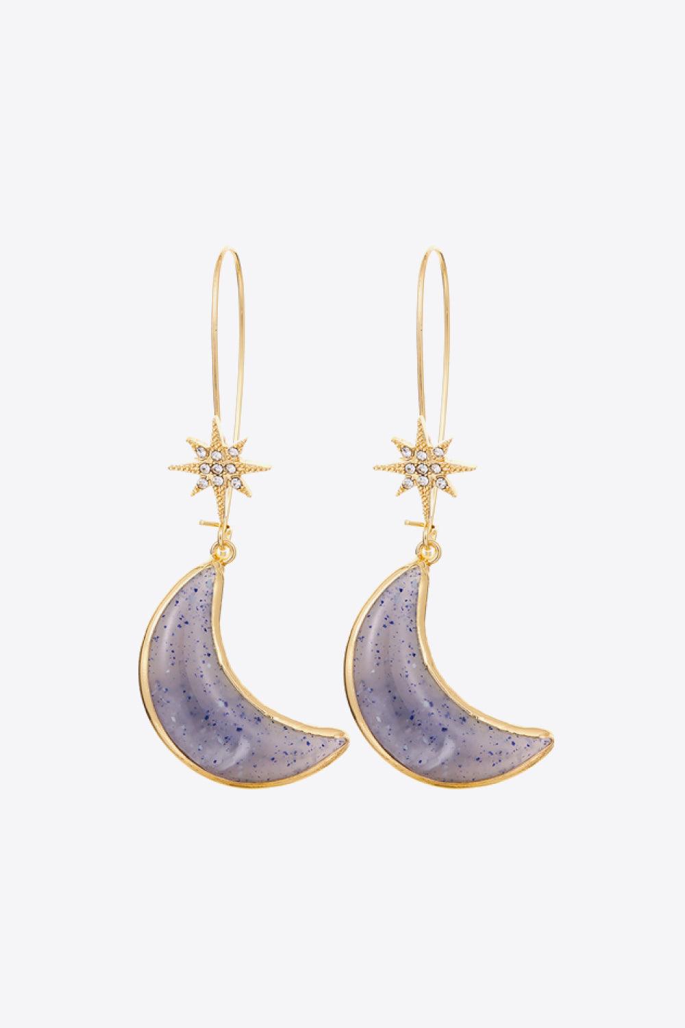 Moon Drop Earrings - Olive Ave