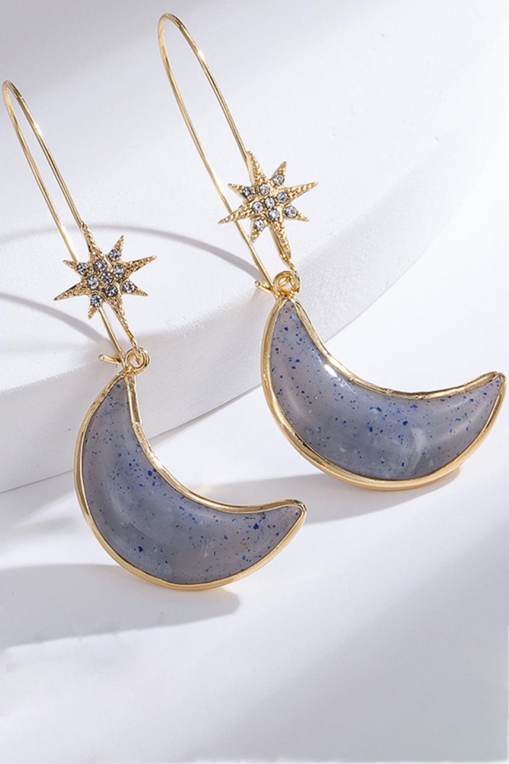 Moon Drop Earrings - Olive Ave