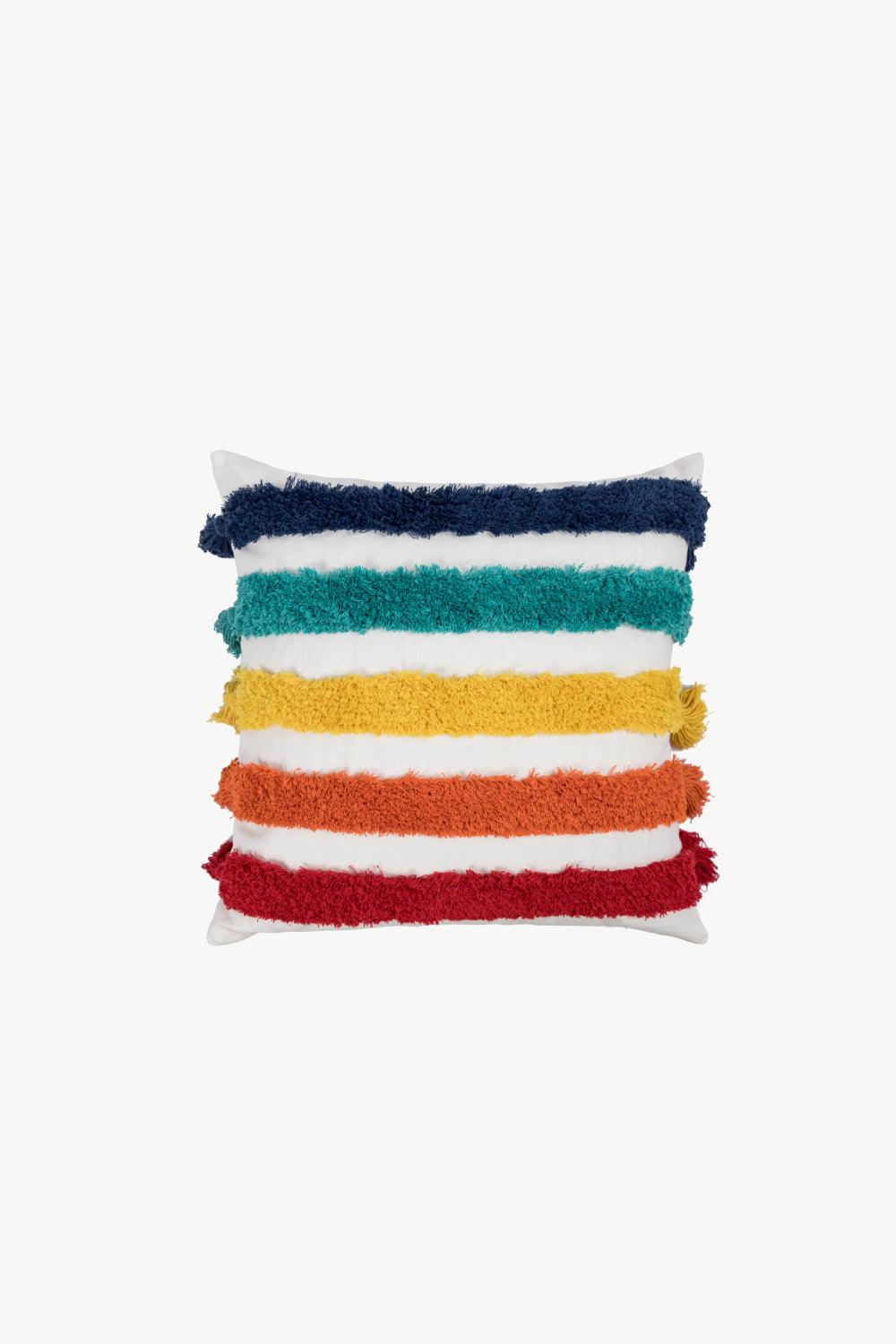 Multicolored Decorative Throw Pillow Case - Olive Ave