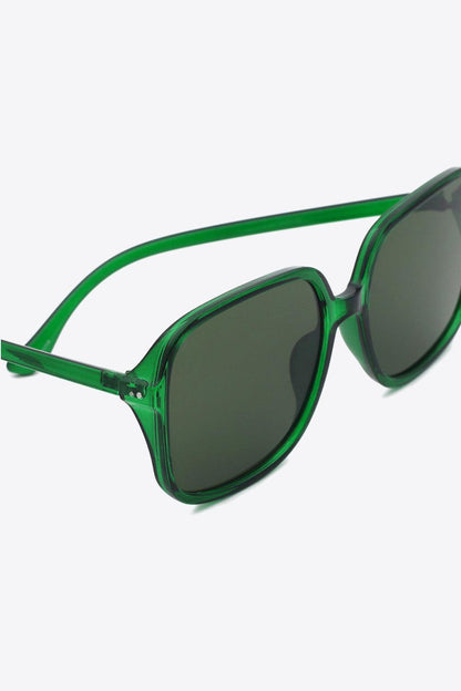 Polycarbonate Square Sunglasses - Olive Ave