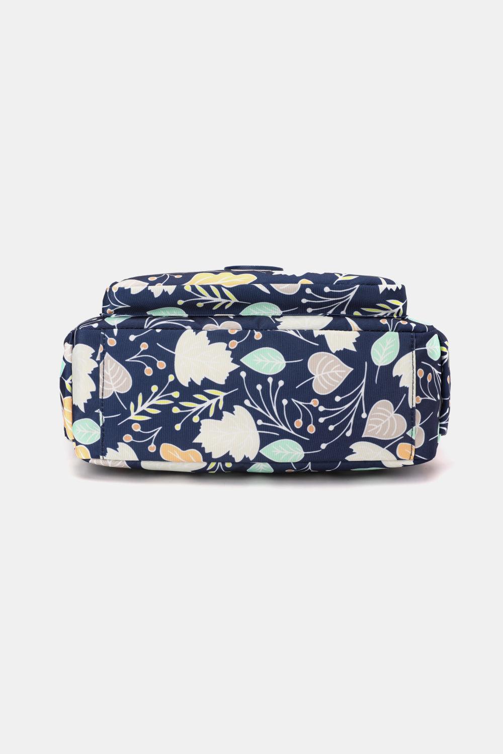 Printed Nylon Shoulder Bag - Olive Ave