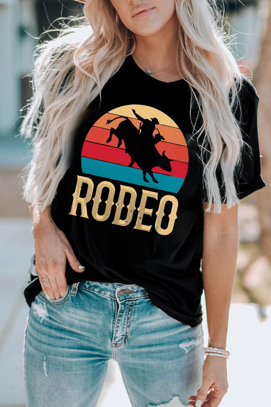 RODEO Graphic Tee - Olive Ave