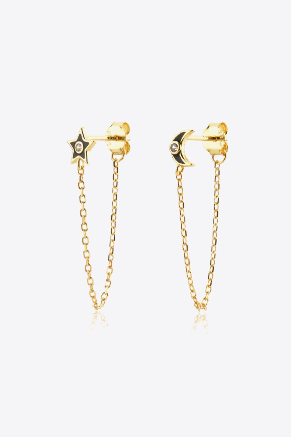 Star and Moon Earrings - Olive Ave