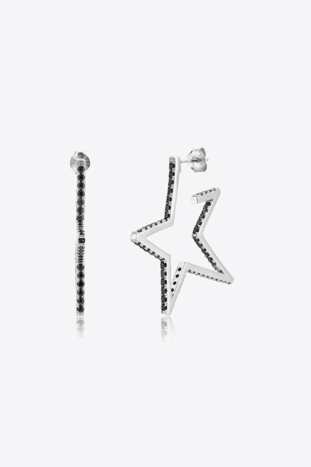 Star Sterling Silver Earrings - Olive Ave