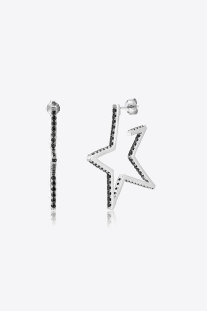 Star Sterling Silver Earrings - Olive Ave