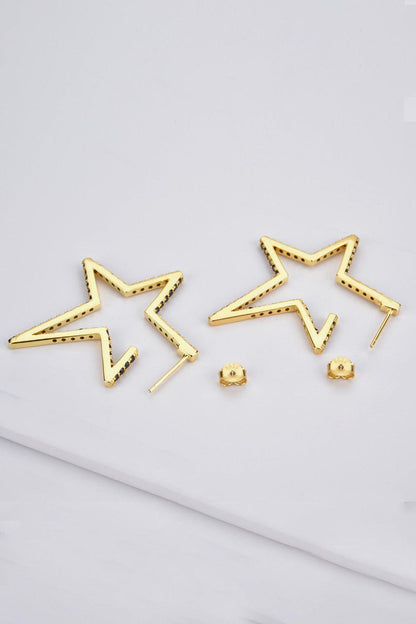 Star Sterling Silver Earrings - Olive Ave