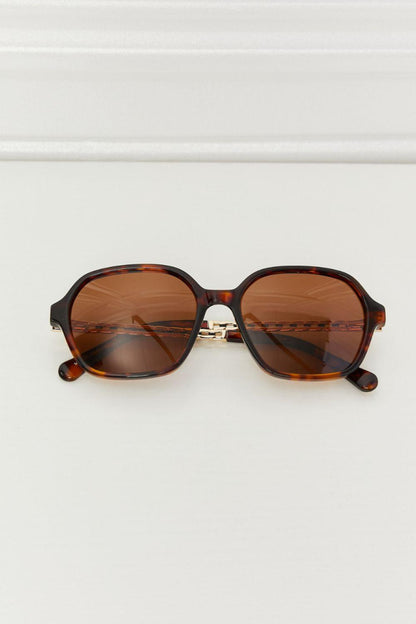 TAC Polarization Lens Full Rim Sunglasses - Olive Ave