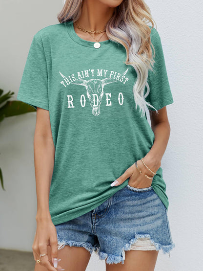 THIS AIN'T MY FIRST RODEO Tee - Olive Ave