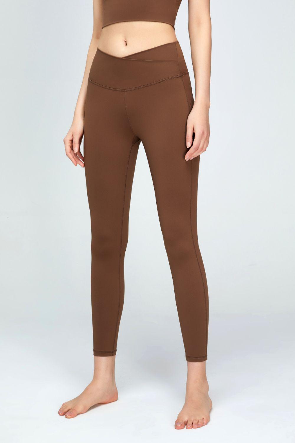 V-Waist Sports Leggings - Olive Ave