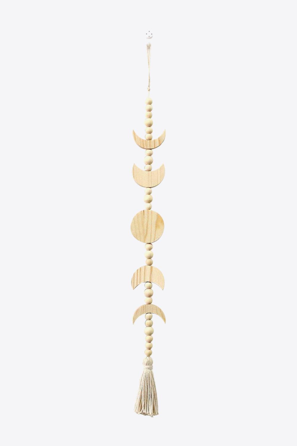 Wooden Tassel Wall Hanging - Olive Ave