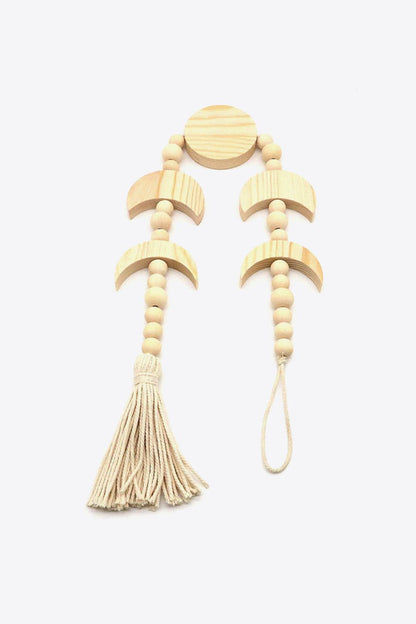 Wooden Tassel Wall Hanging - Olive Ave