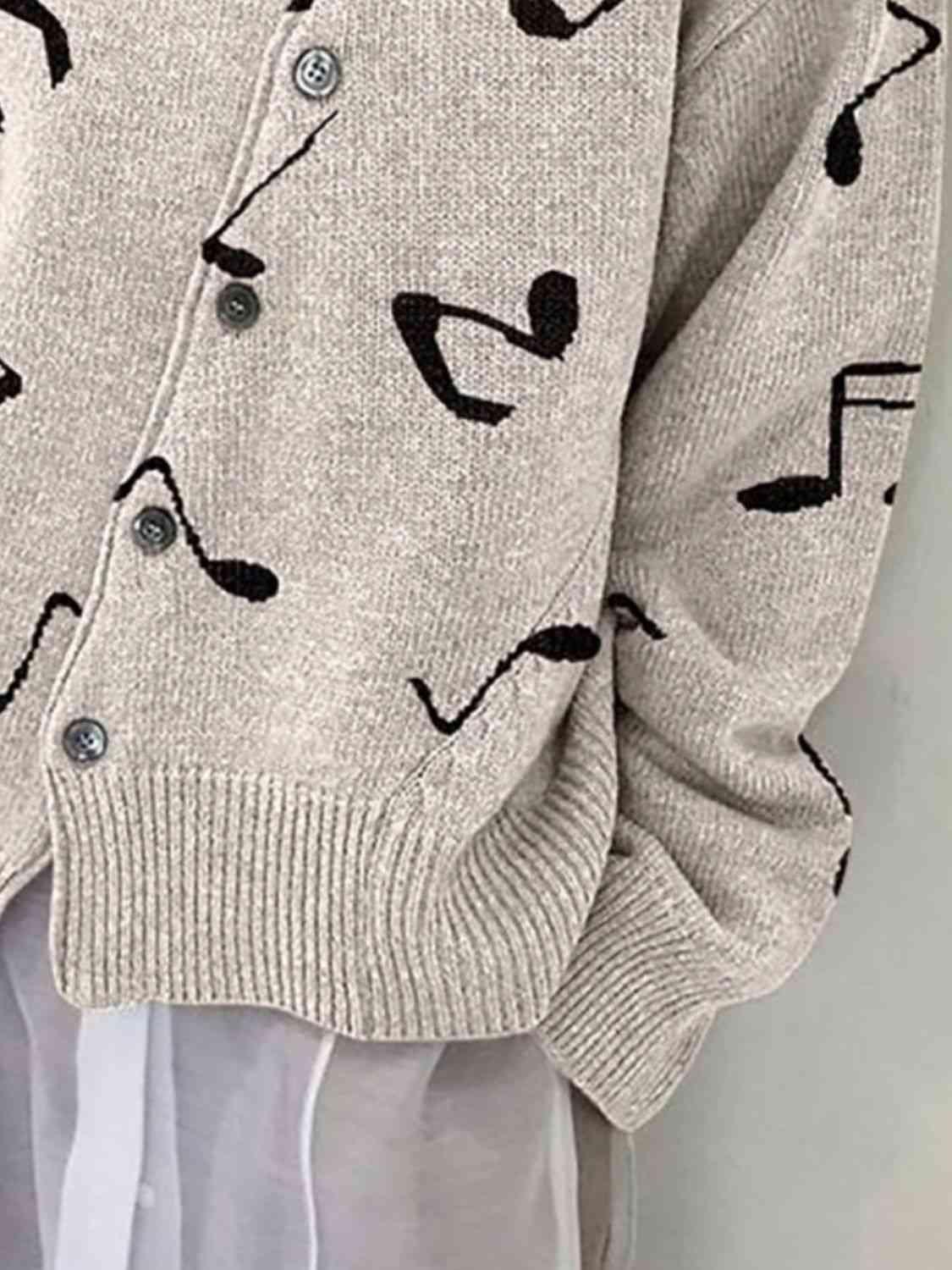 Asymmetrical Buttoned Cardigan in 6 Colors - Olive Ave