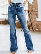 Cat Whisker Washed Bootcut Jeans main image 0