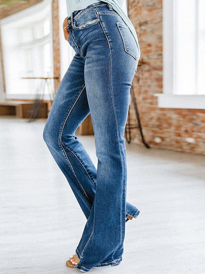 Cat's Whiskers Bootcut Jeans - Olive Ave