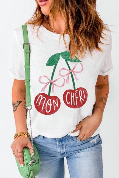 Cherry Mon Cheri T-Shirt - Olive Ave