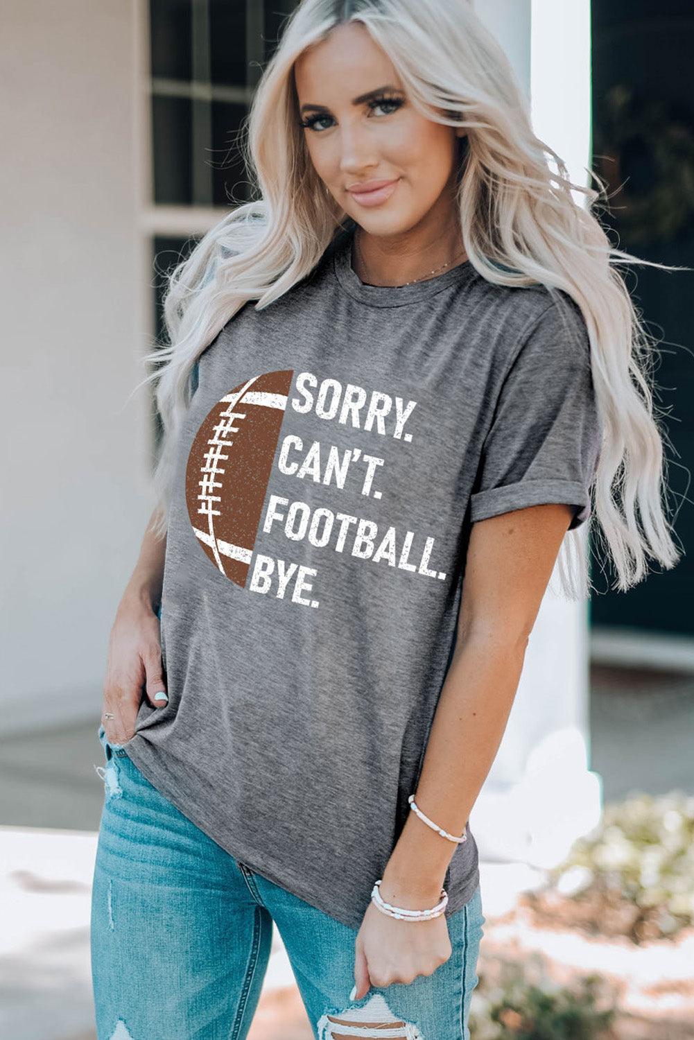 Football Graphic T-Shirt - Olive Ave