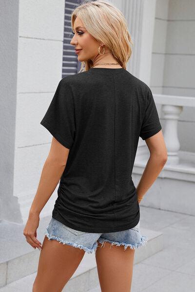 Full Size Flutter Sleeve Top in 7 Colors - Olive Ave