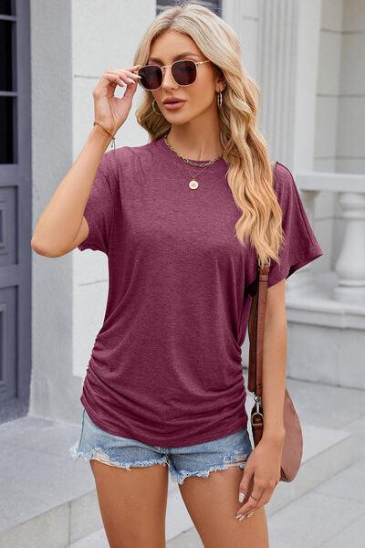 Full Size Flutter Sleeve Top in 7 Colors - Olive Ave