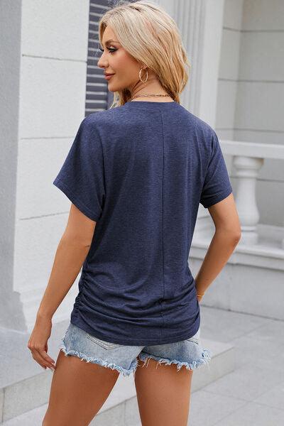 Full Size Flutter Sleeve Top in 7 Colors - Olive Ave