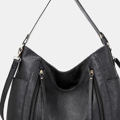 Janie Leather Tote Bag in 5 Colors - Olive Ave