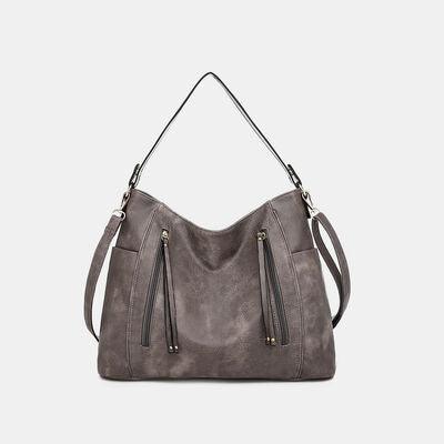 Janie Leather Tote Bag in 5 Colors - Olive Ave