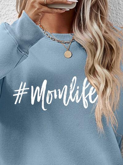 #Momlife Sweatshirt - Olive Ave