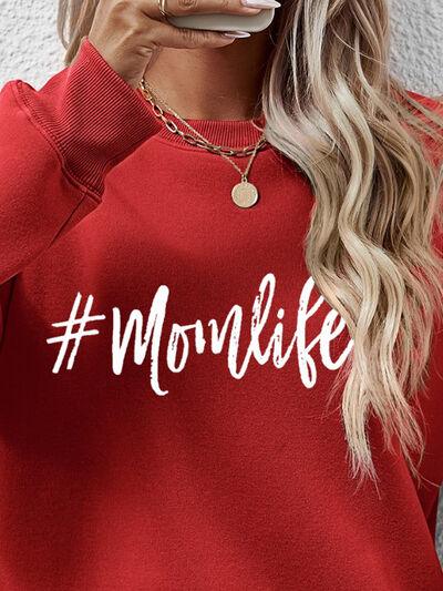 #Momlife Sweatshirt - Olive Ave