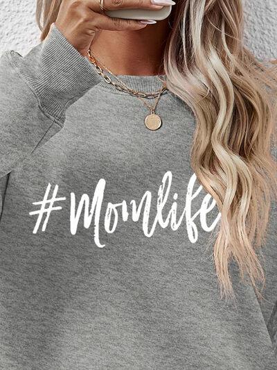 #Momlife Sweatshirt - Olive Ave