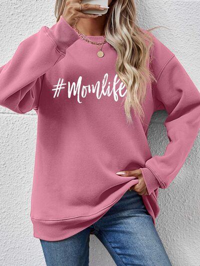 #Momlife Sweatshirt - Olive Ave