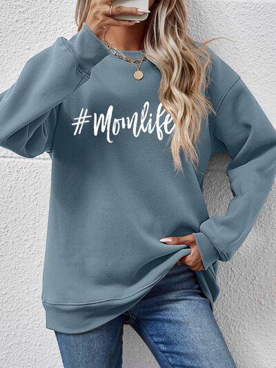 #Momlife Sweatshirt - Olive Ave