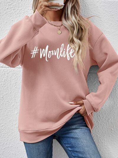 #Momlife Sweatshirt - Olive Ave