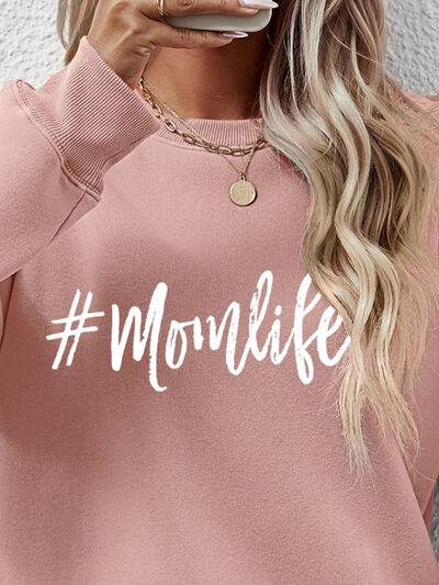 #Momlife Sweatshirt - Olive Ave