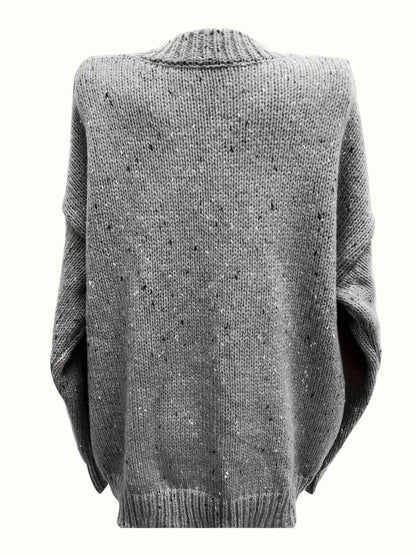 Plus Size Mock Neck Sweater - Olive Ave
