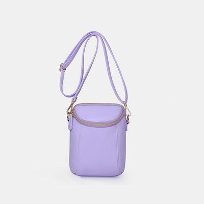 Violet Leather Crossbody Bag in 5 colors - Olive Ave
